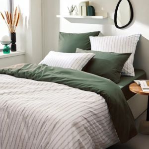 Tradilinge Housse de couette coton percale Gaby