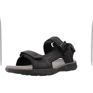 Geox Homme U SPHERICA EC5 B Sandale de Sport, Black, 43 EU