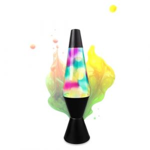 WorldBrands Party Town - Lampe A Lave Noire Lampe De Chevet Enfant Lampe À Lave Lampe Ambiance Lampe Lave Enfant