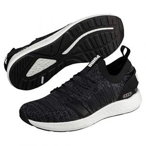 Image de Puma NRGY Neko Engineer Knit, Chaussures de Running Compétition Homme, Noir Black-Iron Gate, 44.5 EU