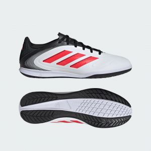 Adidas Copa Pure Club Iii In Pure Victory - Blanc/lucid Red/noir - Terrain Futsal (Ic), pointure 40 - ['Blanc'] - Taille 40