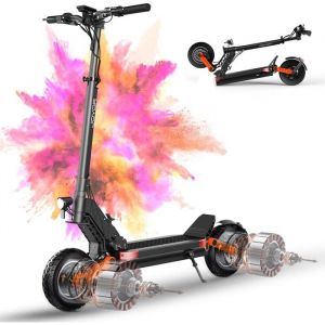 Trottinette Électrique Joyor S10-S-Z - Deux Moteurs 1000 W*2, Batterie 60 V 18 Ah - Autonomie De 70 Km - Noir