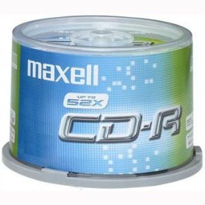 Image de Maxell 343675 - 50 x CD-R 700 Mo (80 min) 48x spindle