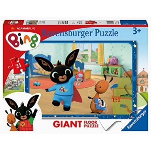 Ravensburger 030842 Bing Puzzle 24 pièces Giant Sol, Puzzle pour Enfants, âge recommandé 3+