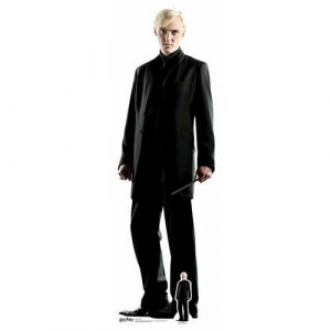 Image de Star Cutouts Starcutouts - Mini Figurine en carton Draco Malfoy Harry Potter 90cm - Noir