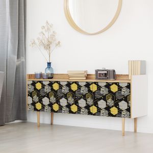 Ambiance-sticker - Sticker meuble scandinave danaka 40 x 60 cm