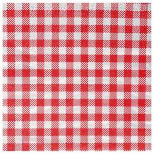 Ruedelafete Sachet de 25 Serviettes - Vichy