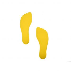 Marqueurs de sol en forme de pied Pre-Sport (x6)