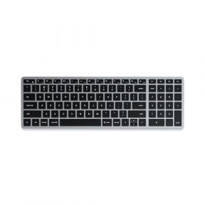 Image de Ensemble Clavier/Souris Satechi Slim X2 ST-BTSX2M Sans Fil Bluetooth QWERTZ USB-C Noir