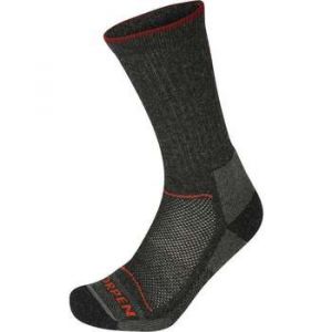 Lorpen Chaussettes T2 Merino Hiker Eco 2-Pack noir rouge (deux paires) - M