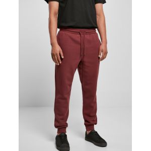 Urban classics Pantalon de surv&ecirc;tement Basique, Cerise, M Homme