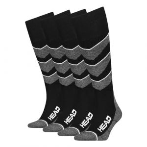 Head KNEEHIGH, Black Combo, 31/34 (Lot de 2) Mixte