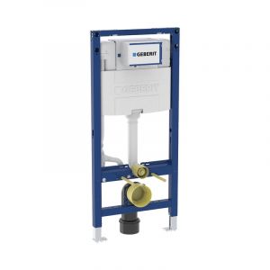 Geberit Duofix Bâti-support avec réservoir de chasse Omega H: 112 cm, pour cuvette suspendue, 111060002, Omega