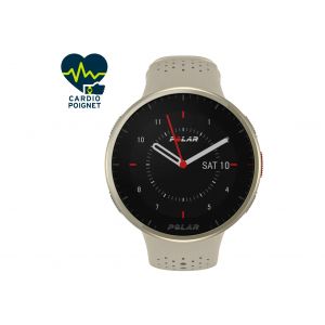 Polar Pacer Pro Cardio-Gps Beige - Taille TU