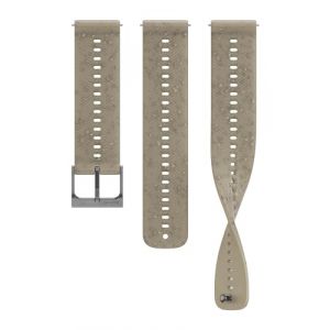 Suunto 22 ATH6 Silicone Strap Gravel Gray S+M Watch Unisex-Adult, 22MM