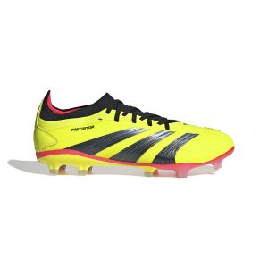 Adidas Predator 24 Pro FG Homme - Team Solar Yellow 2 / Core Black / Solar Red, Team Solar Yellow 2 / Core Black / Solar Red - Taille 39 1/3
