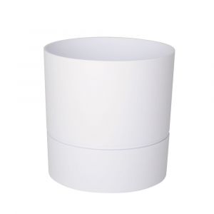 Image de Eda Plastiques Pot rond Aquaduo blanc ivoire 3,5 L