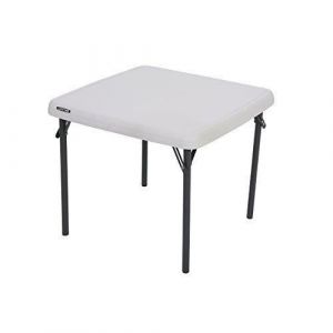 Lifetime Table Pliante carrée pour Enfant Beige 61,5 x 61,2 x 53,5 cm 80425