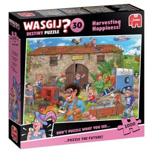 Diset Puzzle 1000 pièces : Les moissons du bonheur - Wasgij Destiny #20
