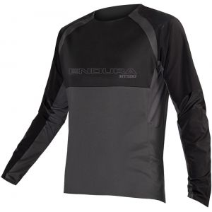 Endura MT500 Burner Trikot II L/S - Maillot vélo taille M, noir