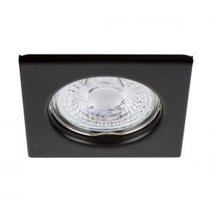 Image de rabalux Ins&eacute;rer luminaire spotelight metal black GU5.3 1X max 25W l: 7,8 cm b: 7,8 cm h: 0,4 cm Dimmable