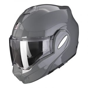 Scorpion Casque Exo-Tech Evo Solid Gris Ciment - Taille XS