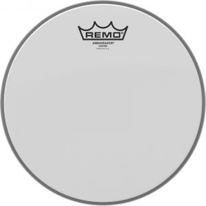 Remo BA-0110-00 Ambassador Peau Sabl&eacute;e 10" Blanc