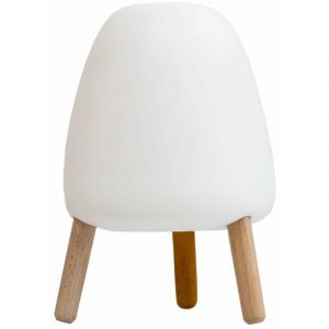 Lampe de table pour ext&eacute;rieur Rocket 20 cm Blanc