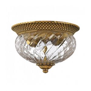 Elstead Plafonnier Plantation Laiton bruni 30,5 Cm
