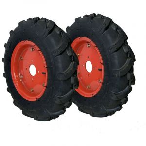 Sakawa - Roues pneumatiques 500 x 12 motobineuse Motoculteur