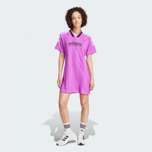 Adidas Robe t-shirt en à 3 bandes coupées Tiro, pointure Small - Taille Small