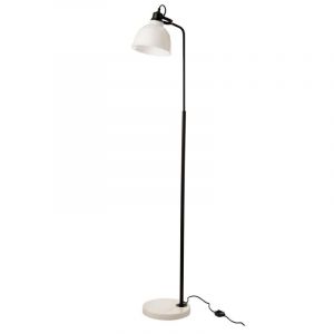 Lampadaire Design en Acier "Magali" 155cm Blanc Prix