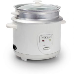 Royalty Line RL-RC18.10D: Cuiseur à riz avec cuiseur vapeur - 1,8L