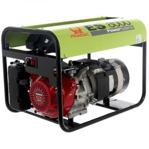 Pramac Groupe &eacute;lectrog&egrave;ne essence triphas&eacute; 6,6 kW AVR moteur Honda ES8000 - PE652TH100E