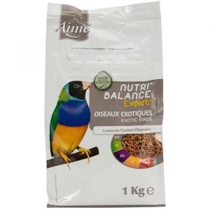 Image de Aimé Nutri'balance Expert - Mélange de graines pour oiseaux exotiques 1 kg