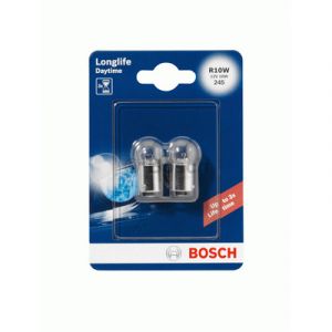 Bosch 2 Ampoules R10 W LongLife Daytime 12 V