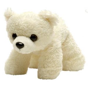 Wild Republic Polar Bear Plush, Stuffed Animal, Plush Toy, Gifts for Kids, Hug‚„EMS 7