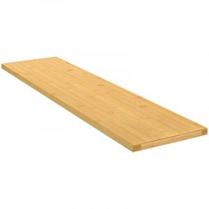 VidaXL Étagère murale 80x20x1,5 cm bambou