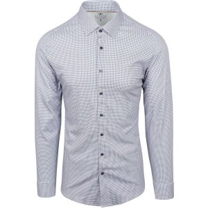 Desoto Chemise Impression Bleu taille S