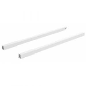 Hettich Tringles longitudinales pour tiroir InnoTech Atira-H144mm-blanc-L420mm