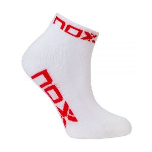 Nox Chaussettes De Sport Femmes - Blanc, Rouge