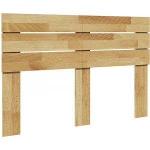 VidaXL Tête de lit 120 cm bois massif de chêne