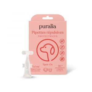 Ukal Antiparasite pour chien Spot-on Puralia (x5)
