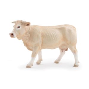 Image de Papo Figurine Vache Blonde d'Aquitaine - Polychlorure de Vinyle - 51185