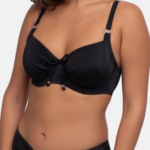 Haut de maillot de bain Fiji Eco black