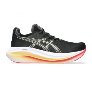 Asics Gel-Nimbus 27 Chaussure De Running Sans Stabilisateurs Hommes - Noir, Kaki, Pointure 45