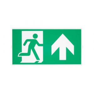 SLV P-LIGHT, kit de 4 autocollants à pictogrammes, pour P-LIGHT 33 - Motifs verts sur fond blanc