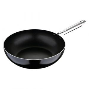 Pixel Pro | Po&ecirc;le wok antiadh&eacute;sive de 28 cm de diam&egrave;tre et 8 cm de hauteur | en aluminium press&eacute; | rev&ecirc;tement MultiClad et manche Stay Cool en acier | pour tout type de plaques