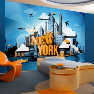 Artgeist Papier peint - New York - welcome 100x70