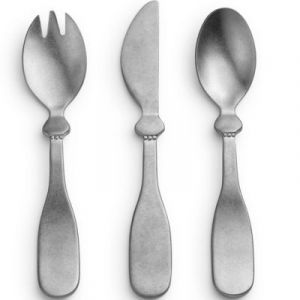Elodie Details Coffret couverts Antique silver en inox (3 pièces)